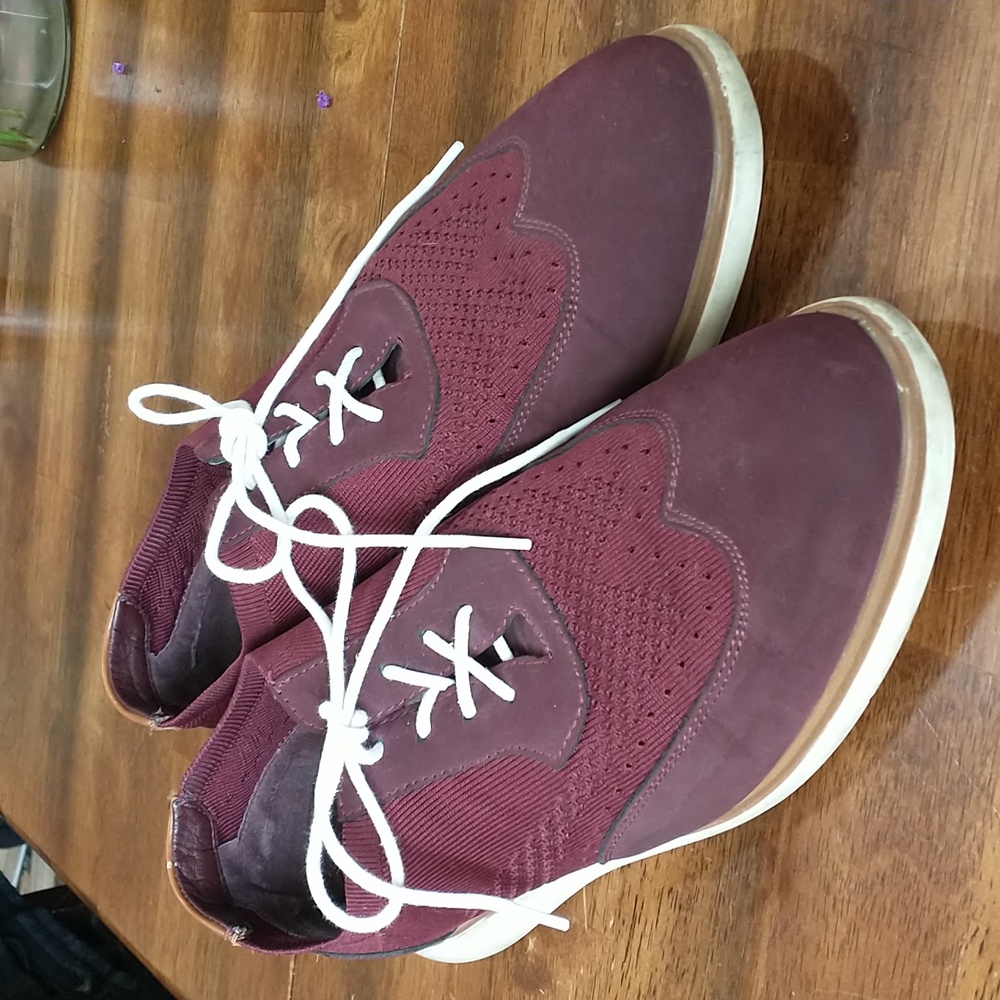 Harrison Myles men's fly knit Wingtip derby dress shoes